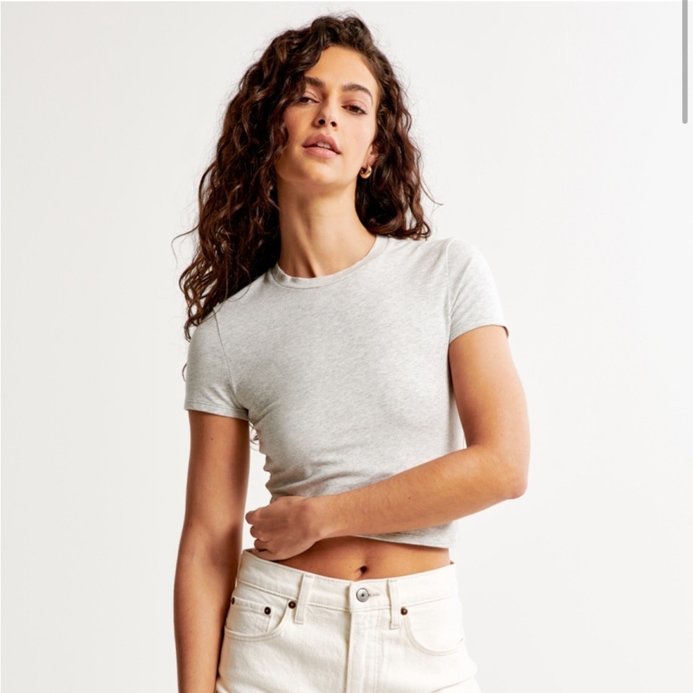 abercrombie essential baby tee